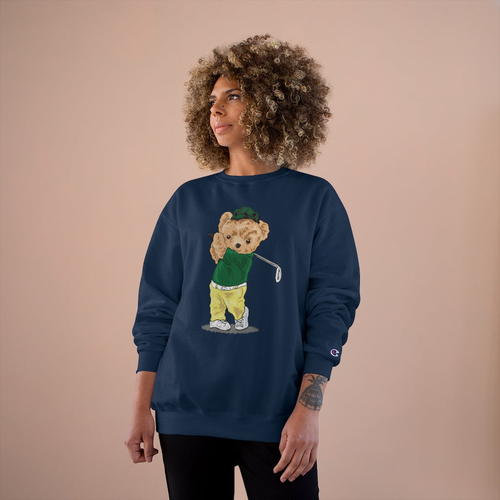 Golf Bear Champion Sweatshirt